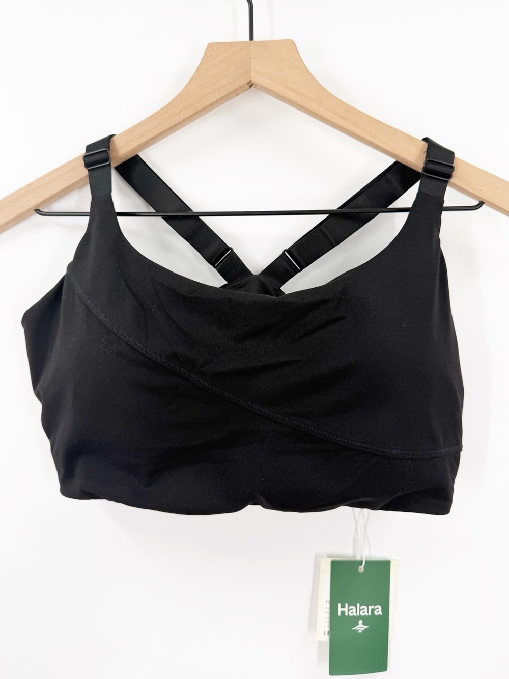 Halara Ultrasculpt Black Sports Bra